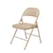 National Public Seating Commercialine Folding Chair, Vnyl, Tan, PK4 951 - alternate 3